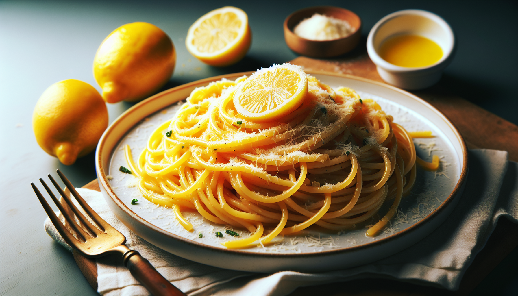 spaghetti al limone ricetta